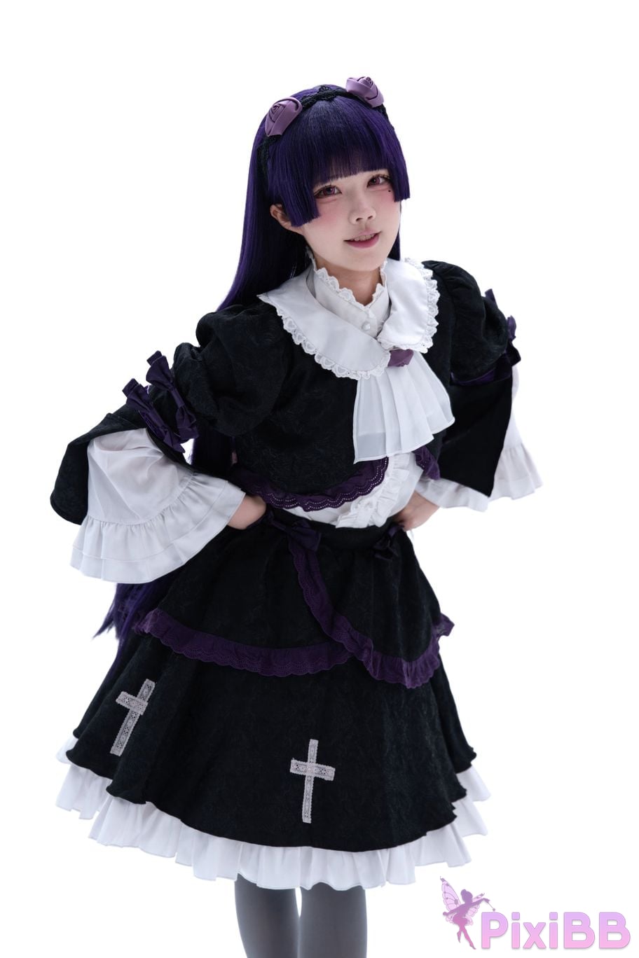 Cosplayer Nagi Shimizu Five more colored glaze Night Stalker Dress PixiBB.COM 007