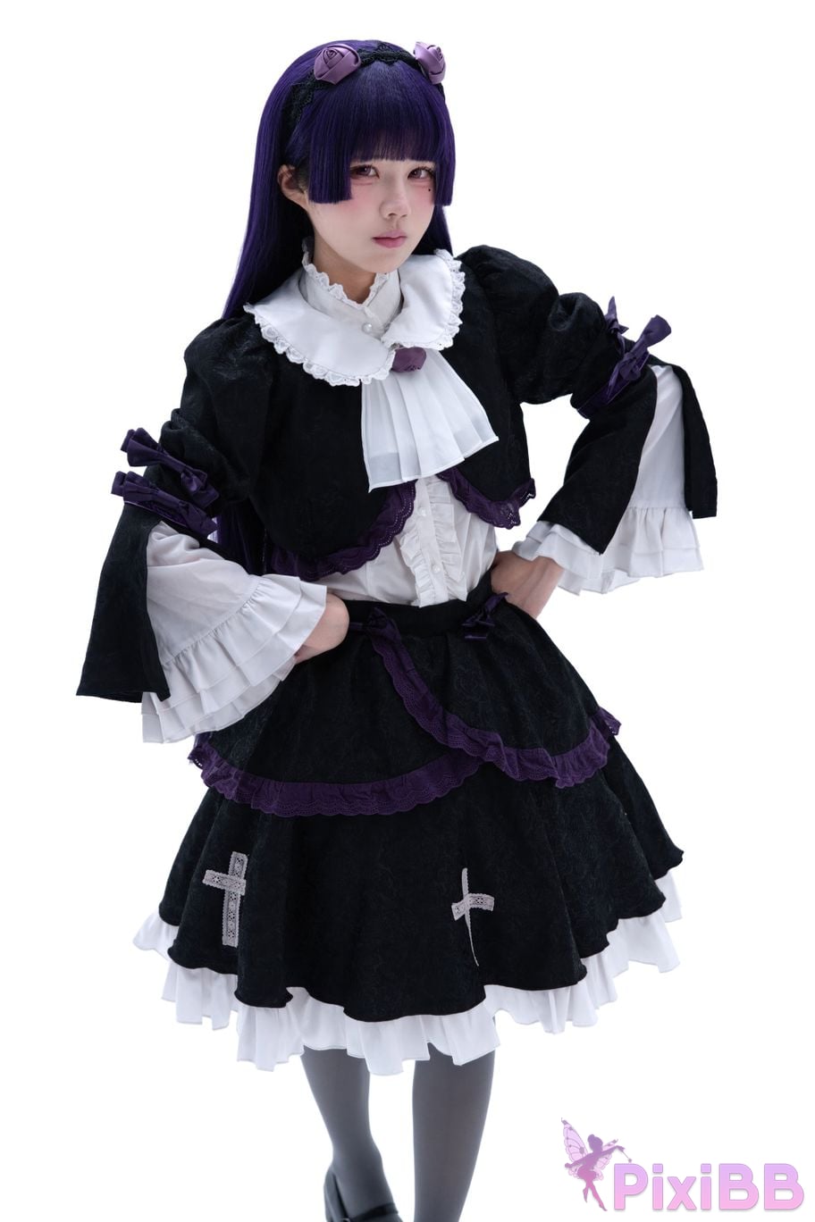 Cosplayer Nagi Shimizu Five more colored glaze Night Stalker Dress PixiBB.COM 009