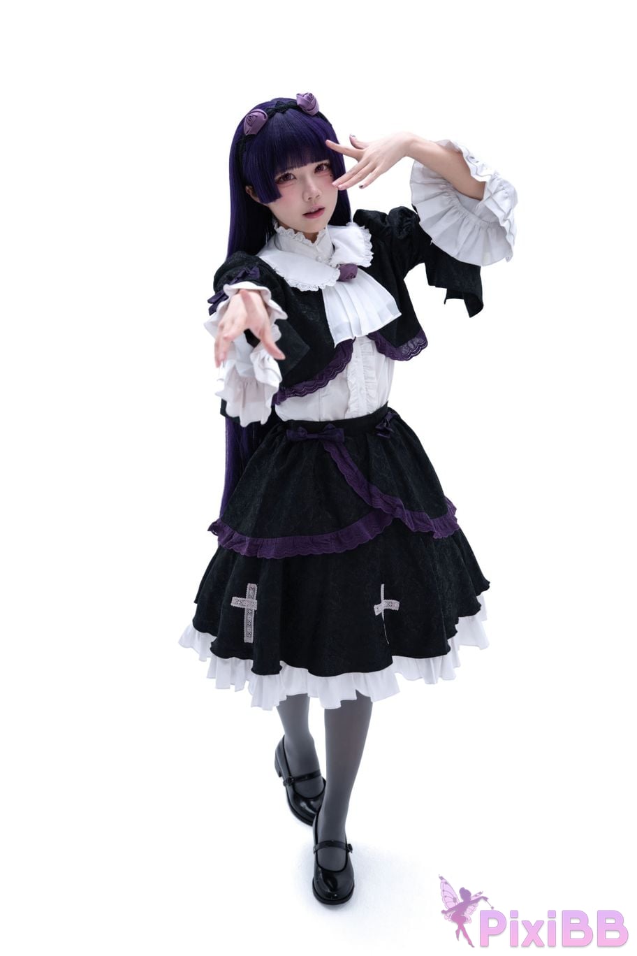 Cosplayer Nagi Shimizu Five more colored glaze Night Stalker Dress PixiBB.COM 010