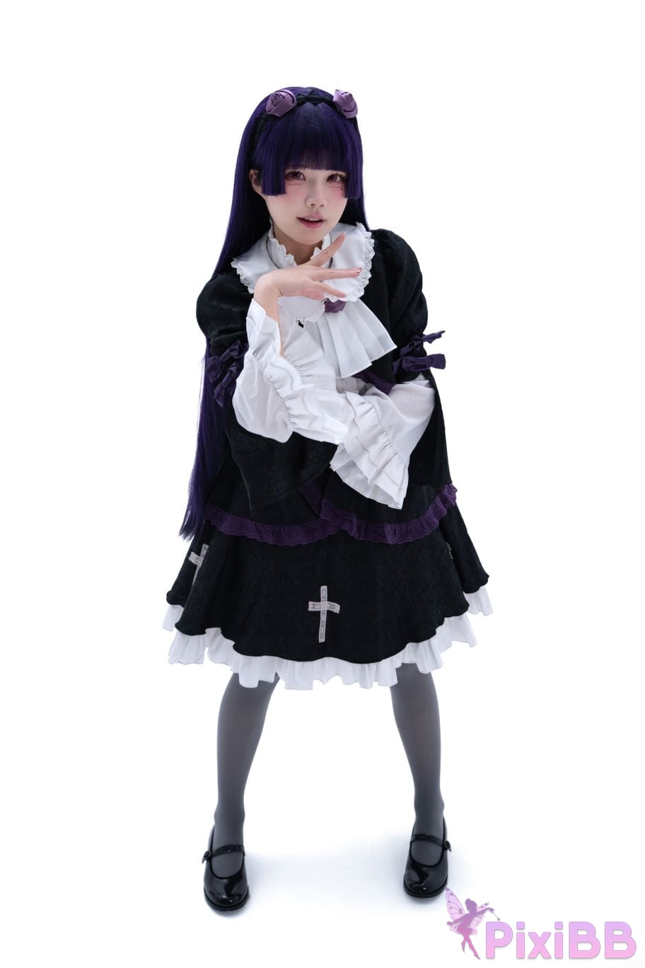 Cosplayer Nagi Shimizu Five more colored glaze Night Stalker Dress PixiBB.COM 011