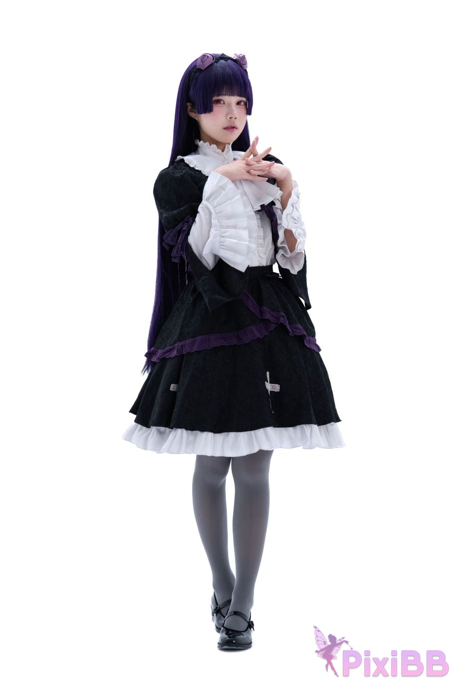 Cosplayer Nagi Shimizu Five more colored glaze Night Stalker Dress PixiBB.COM 012