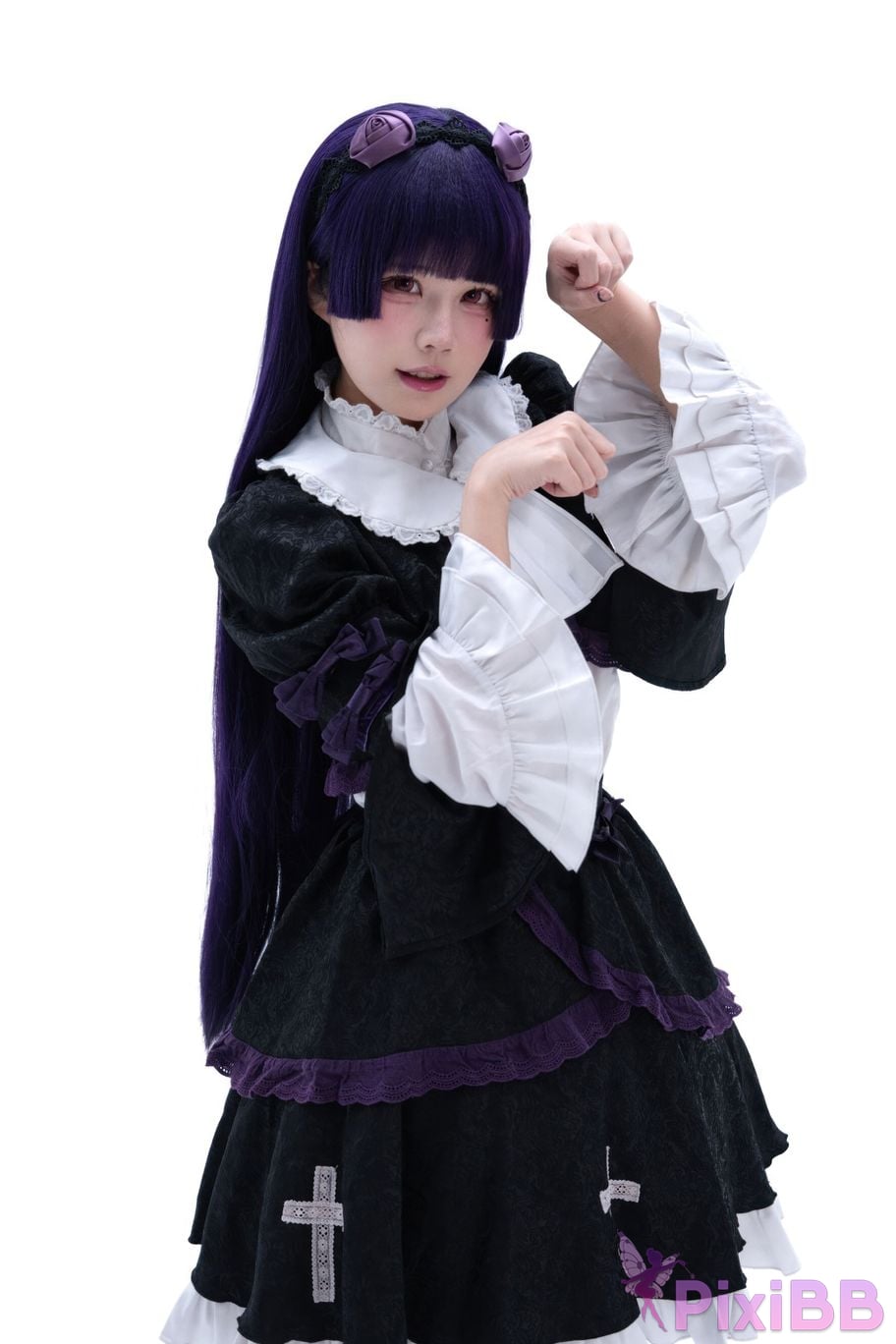 Cosplayer Nagi Shimizu Five more colored glaze Night Stalker Dress PixiBB.COM 013