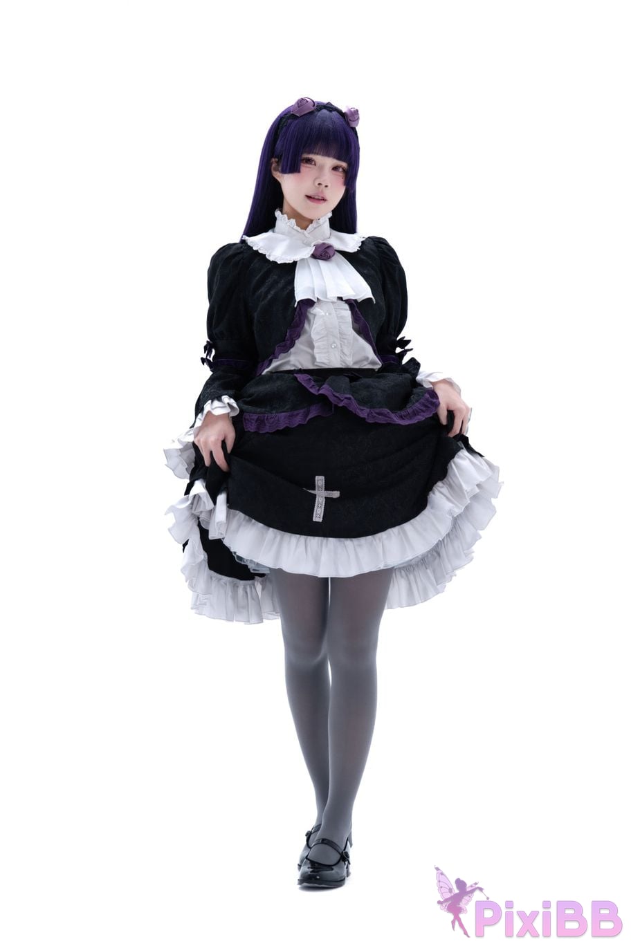 Cosplayer Nagi Shimizu Five more colored glaze Night Stalker Dress PixiBB.COM 014