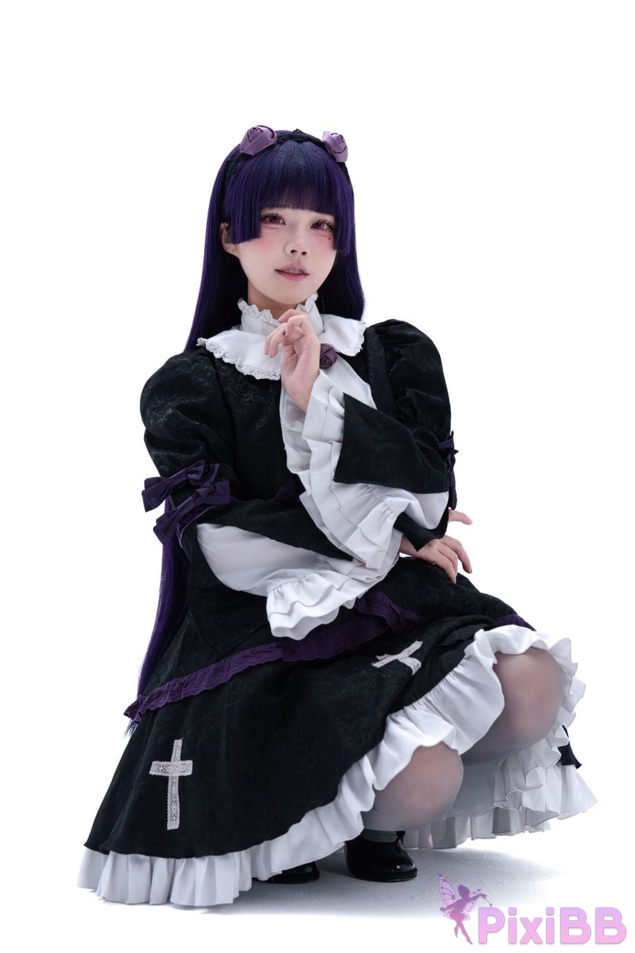 Cosplayer Nagi Shimizu Five more colored glaze Night Stalker Dress PixiBB.COM 015