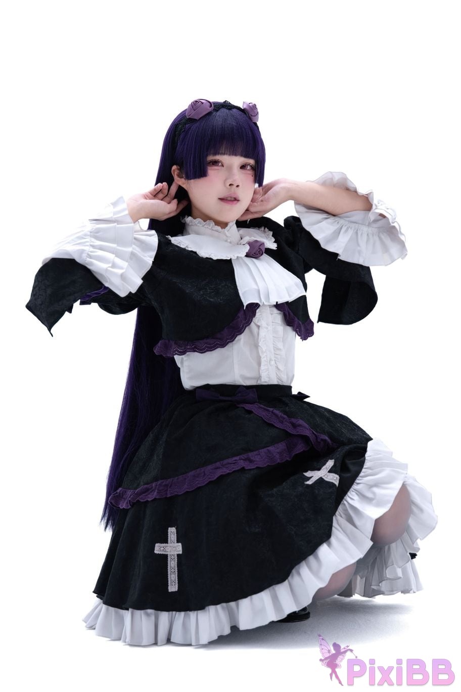 Cosplayer Nagi Shimizu Five more colored glaze Night Stalker Dress PixiBB.COM 016