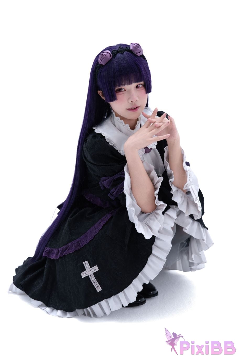 Cosplayer Nagi Shimizu Five more colored glaze Night Stalker Dress PixiBB.COM 017