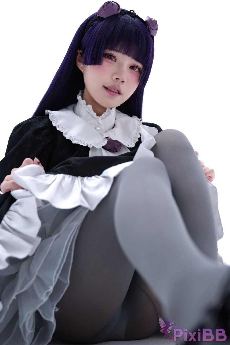 Cosplayer Nagi Shimizu Five more colored glaze Night Stalker Dress PixiBB.COM 025