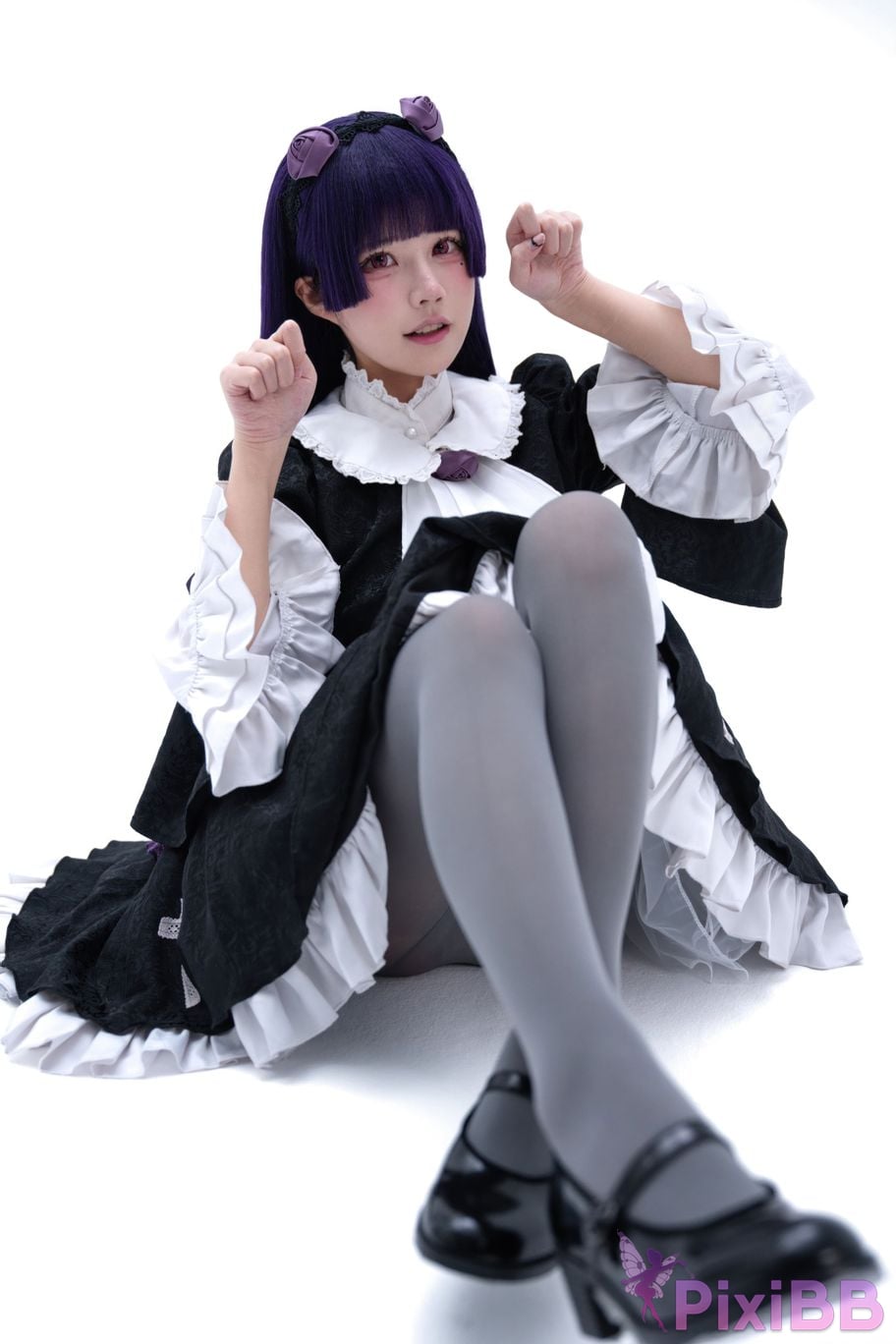 Cosplayer Nagi Shimizu Five more colored glaze Night Stalker Dress PixiBB.COM 027