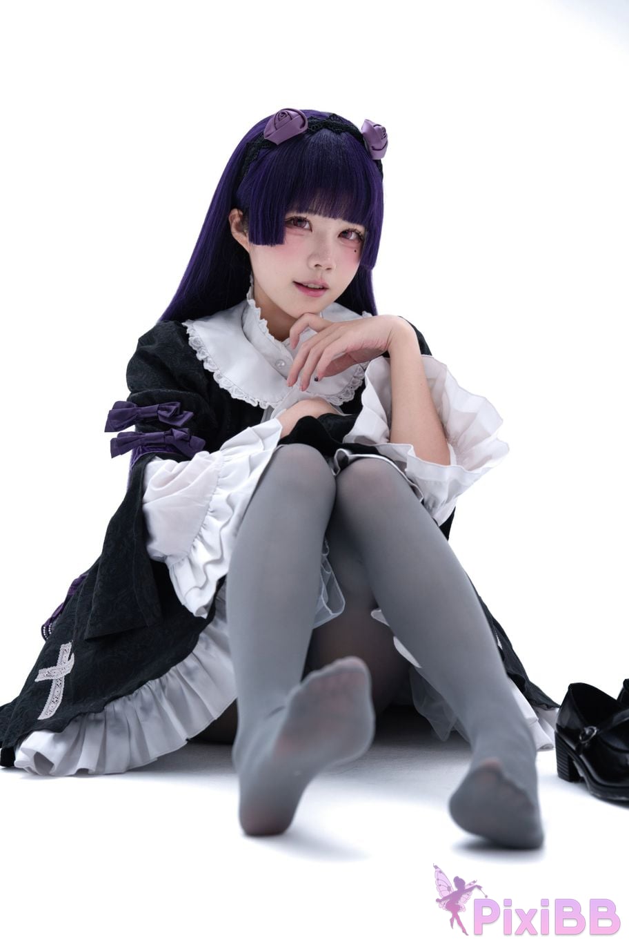 Cosplayer Nagi Shimizu Five more colored glaze Night Stalker Dress PixiBB.COM 030