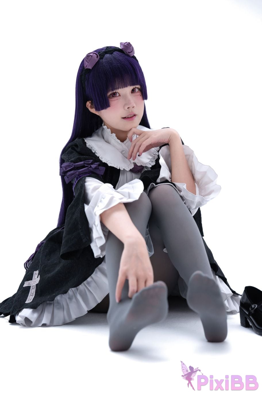 Cosplayer Nagi Shimizu Five more colored glaze Night Stalker Dress PixiBB.COM 031