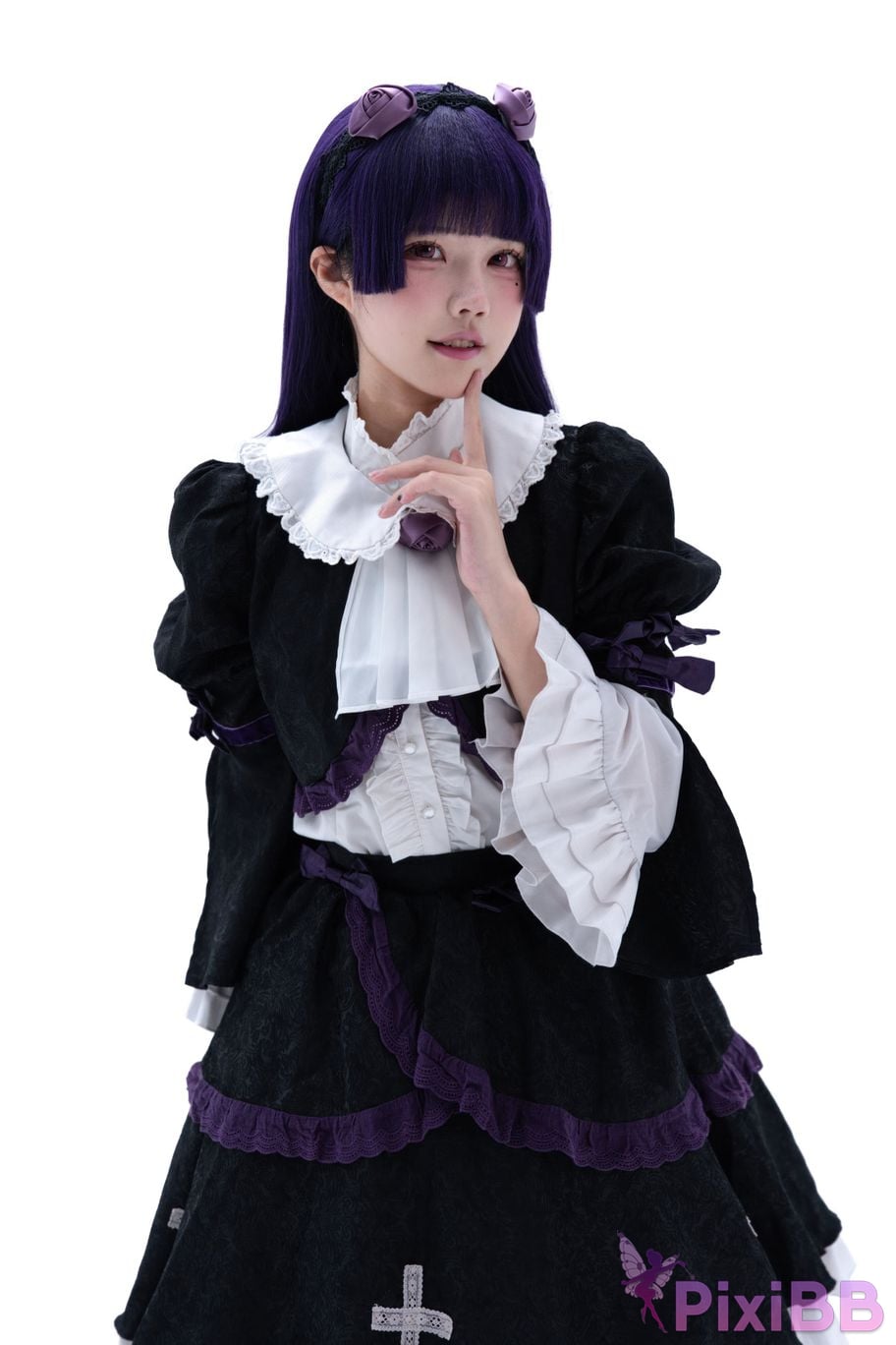Cosplayer Nagi Shimizu Five more colored glaze Night Stalker Dress PixiBB.COM 034