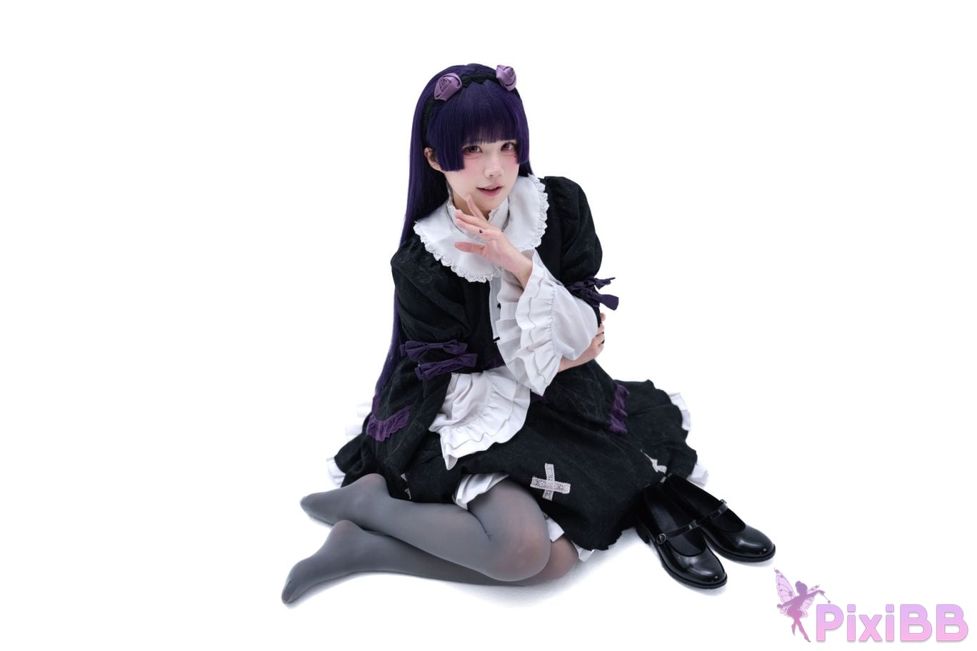 Cosplayer Nagi Shimizu Five more colored glaze Night Stalker Dress PixiBB.COM 035