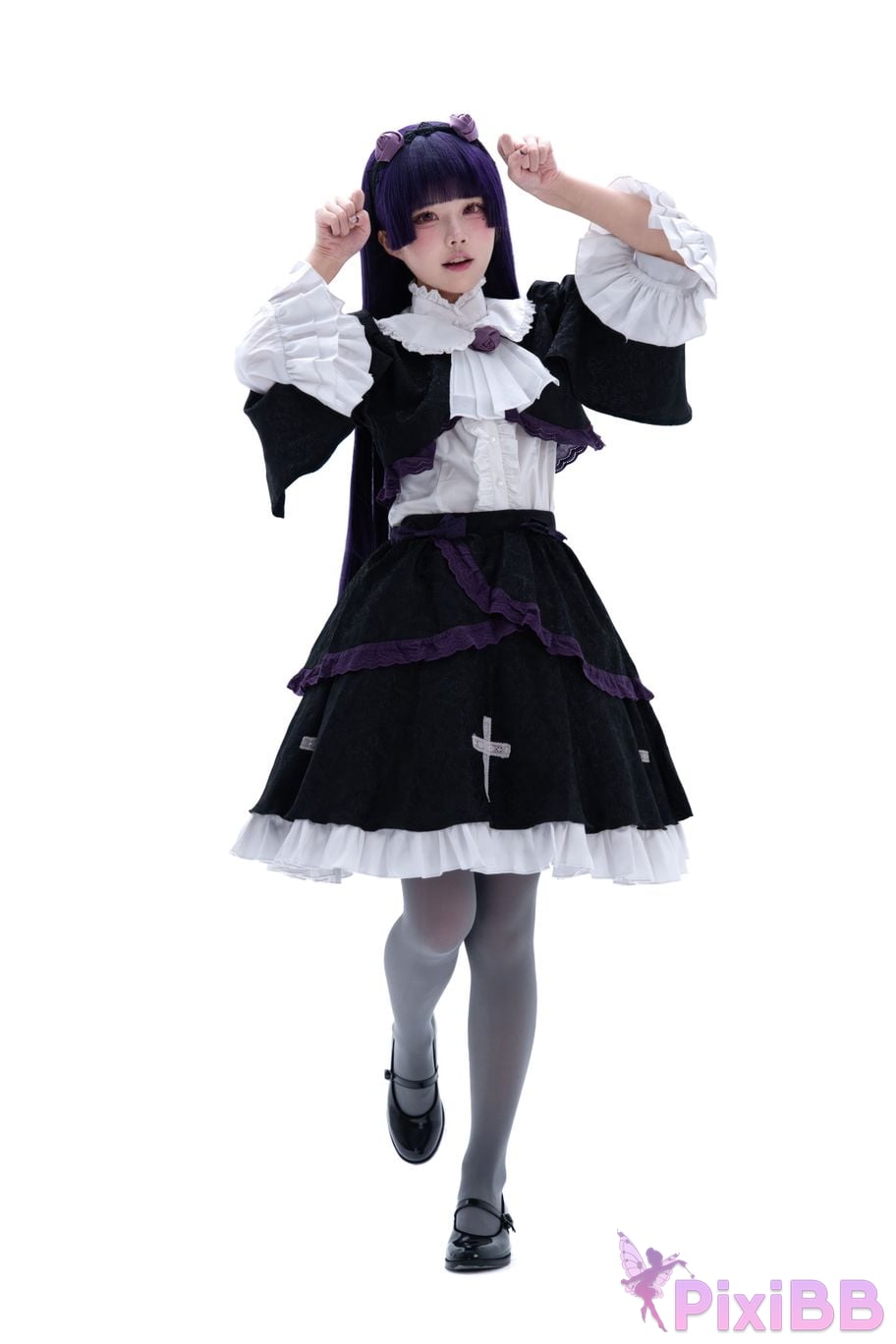 Cosplayer Nagi Shimizu Five more colored glaze Night Stalker Dress PixiBB.COM 042