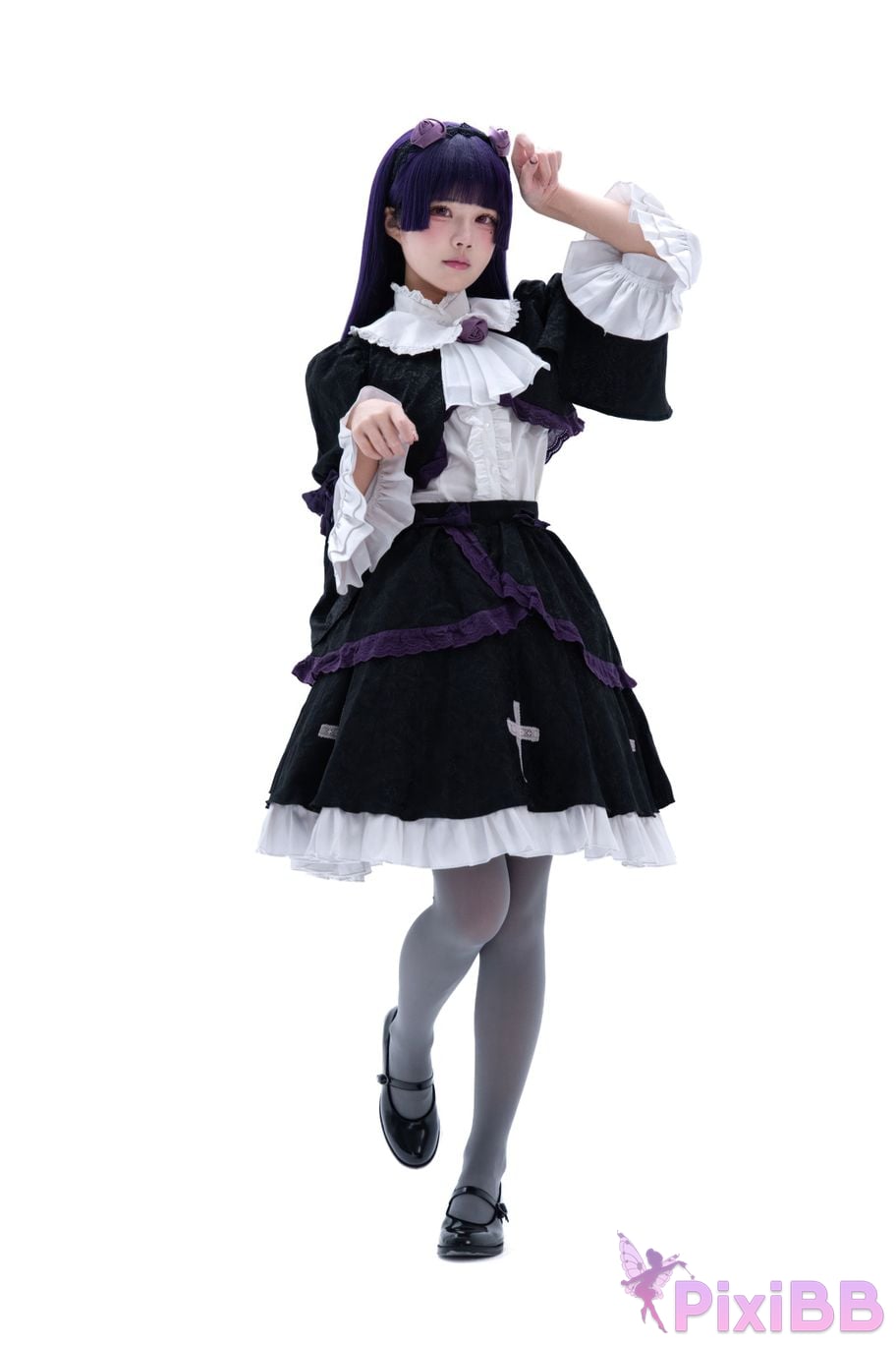 Cosplayer Nagi Shimizu Five more colored glaze Night Stalker Dress PixiBB.COM 043