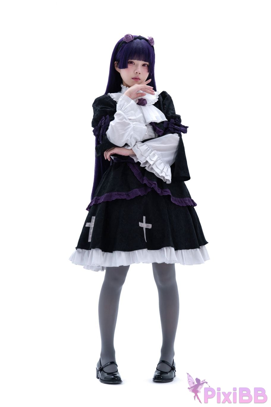 Cosplayer Nagi Shimizu Five more colored glaze Night Stalker Dress PixiBB.COM 046