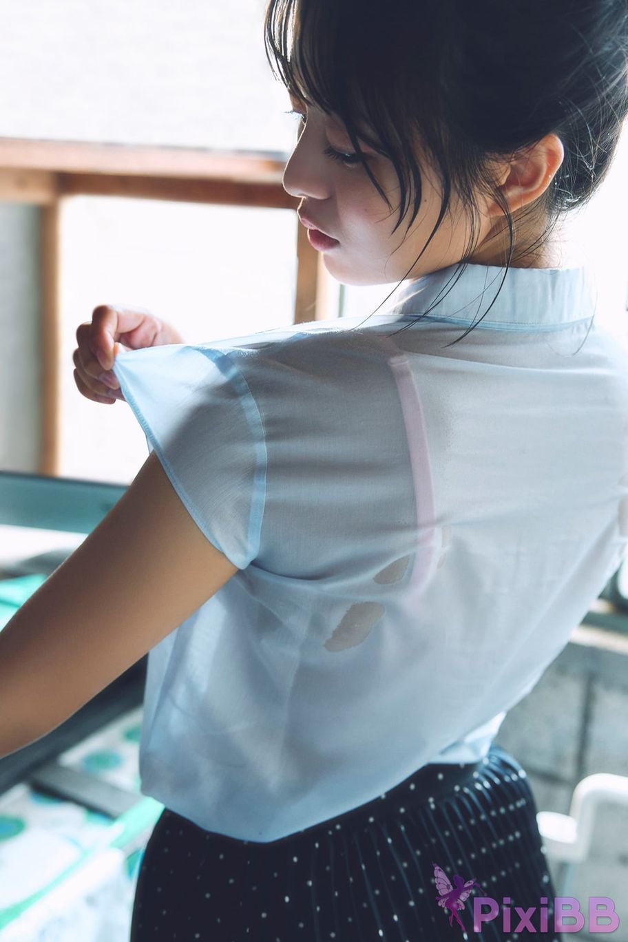 Japanese Idol Ayano Kato Expanded version Complete 50P Miss Magazines Asoviva How to spend a rainy day Yanmaga digital photo book PixiBB.COM 033
