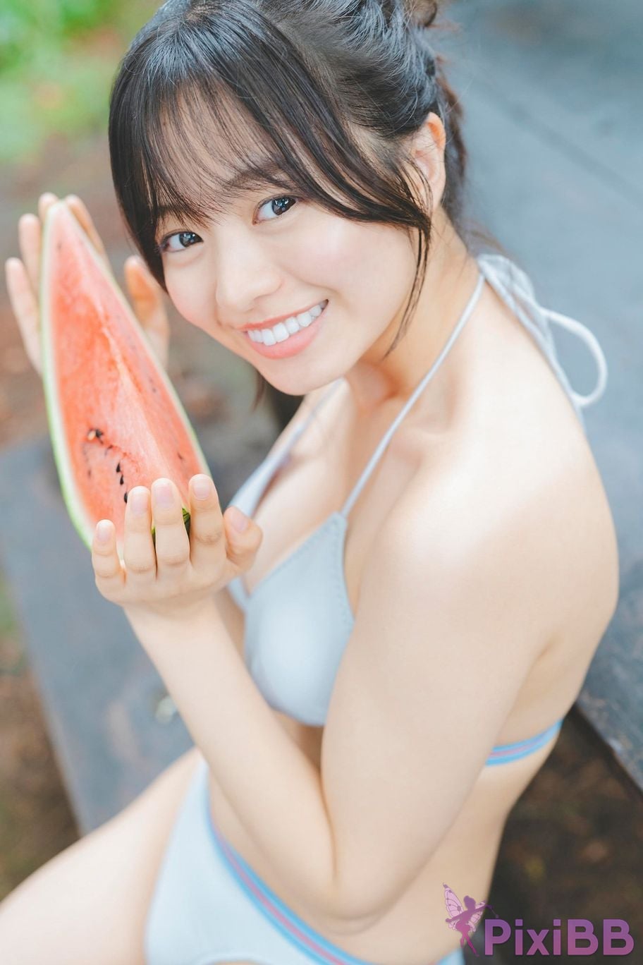 Japanese Idol Ayano Kato Expanded version Complete 50P Miss Magazines Asoviva summer vacation Yanmaga digital photo book PixiBB.COM 048