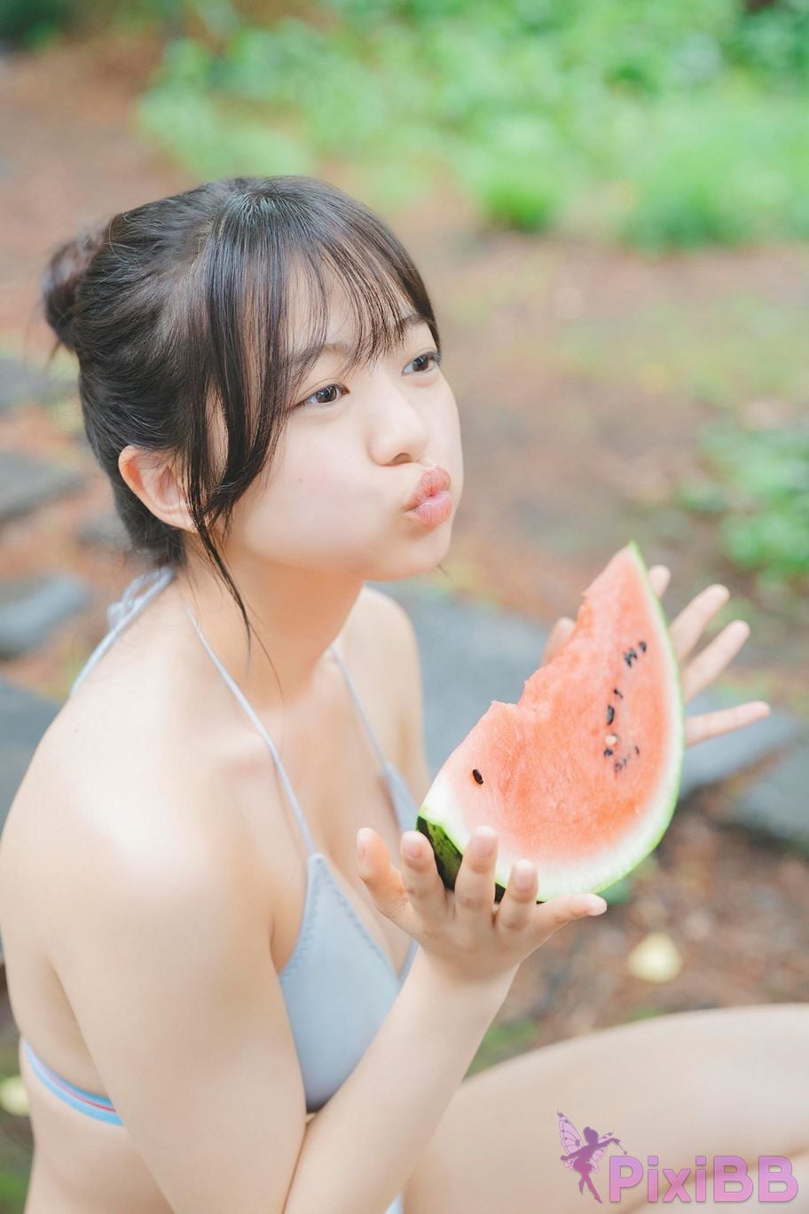 Japanese Idol Ayano Kato Expanded version Complete 50P Miss Magazines Asoviva summer vacation Yanmaga digital photo book PixiBB.COM 053