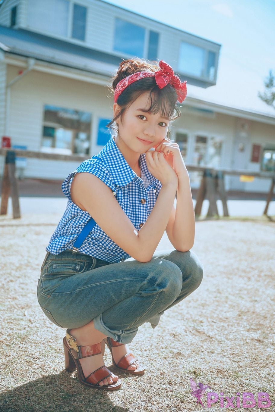 Japanese Idol Ayano Kato Expanded version Complete 50P Miss Magazines Asoviva retro gravure Yanmaga digital photo book PixiBB.COM 051