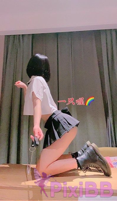 OtherXXX One Tik Tok 80W Pink internet celebrity super cute loli contrast bitch exposed in front of others PixiBB.COM 062