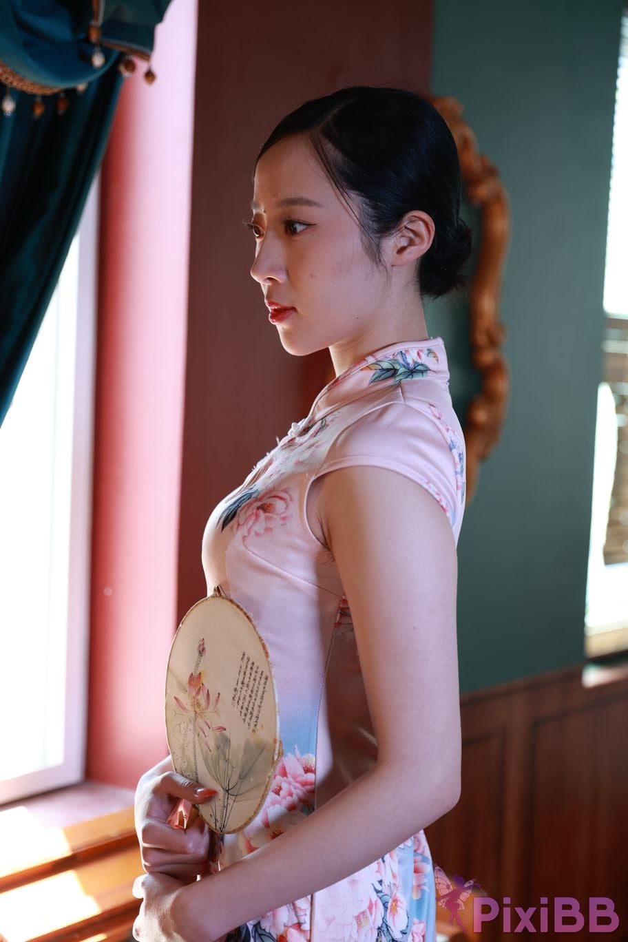 Private Photoshoot Zhang Xin Ladyly temperament cheongsam royal sister Full scale room shooting collection PixiBB.COM 146.JPG