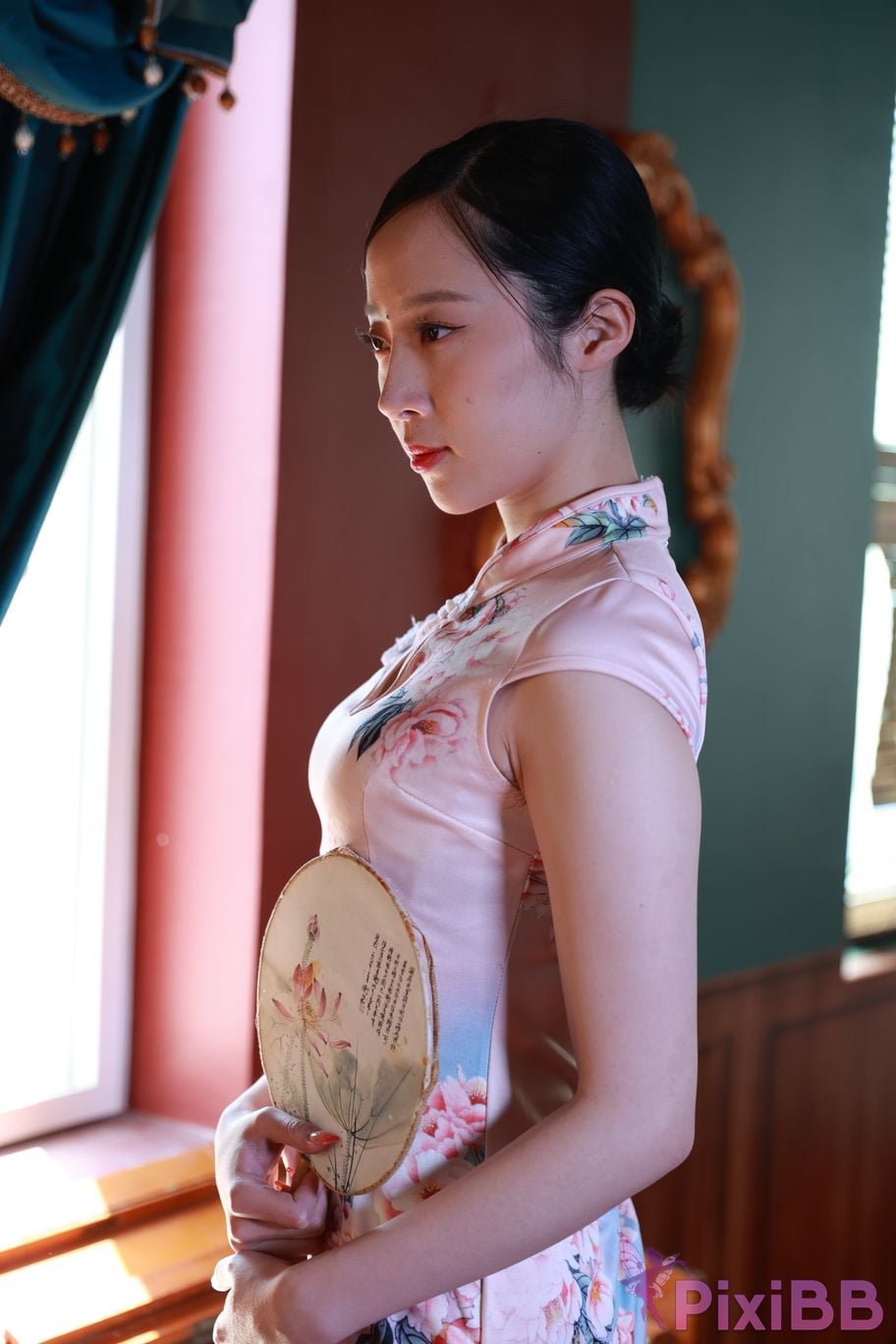 Private Photoshoot Zhang Xin Ladyly temperament cheongsam royal sister Full scale room shooting collection PixiBB.COM 157.JPG