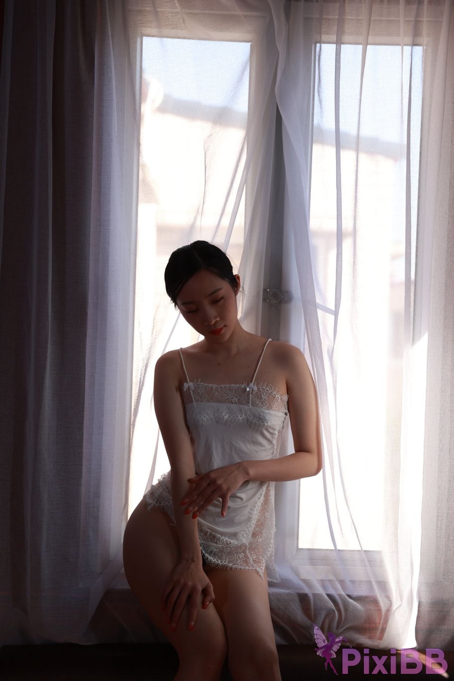 Private Photoshoot Zhang Xin Ladyly temperament cheongsam royal sister Full scale room shooting collection PixiBB.COM 321.JPG