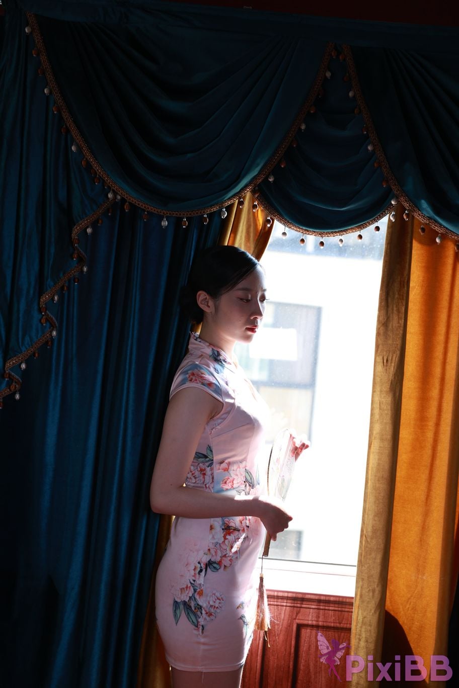Private Photoshoot Zhang Xin Ladyly temperament cheongsam royal sister Full scale room shooting collection PixiBB.COM 590.JPG