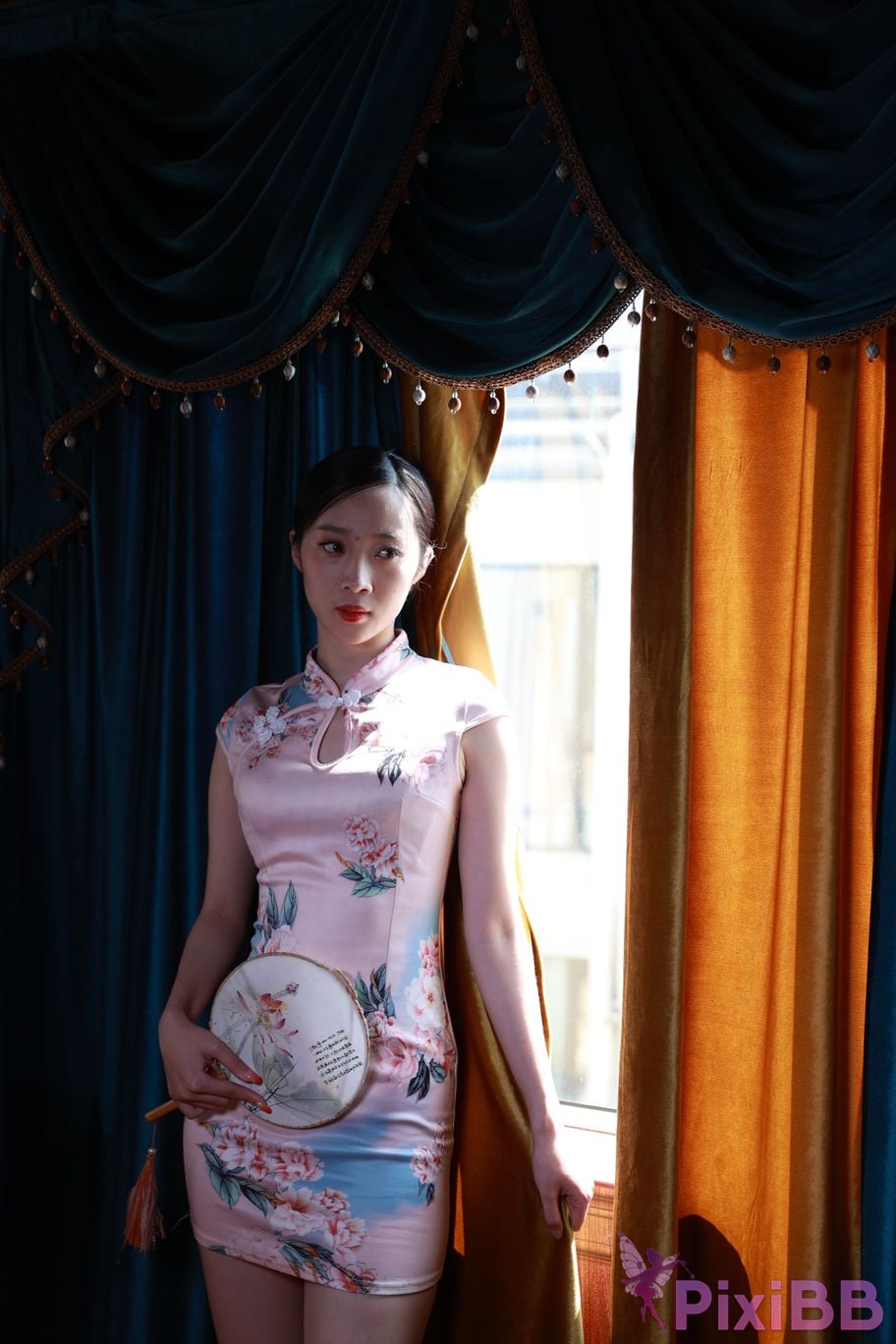 Private Photoshoot Zhang Xin Ladyly temperament cheongsam royal sister Full scale room shooting collection PixiBB.COM 601.JPG