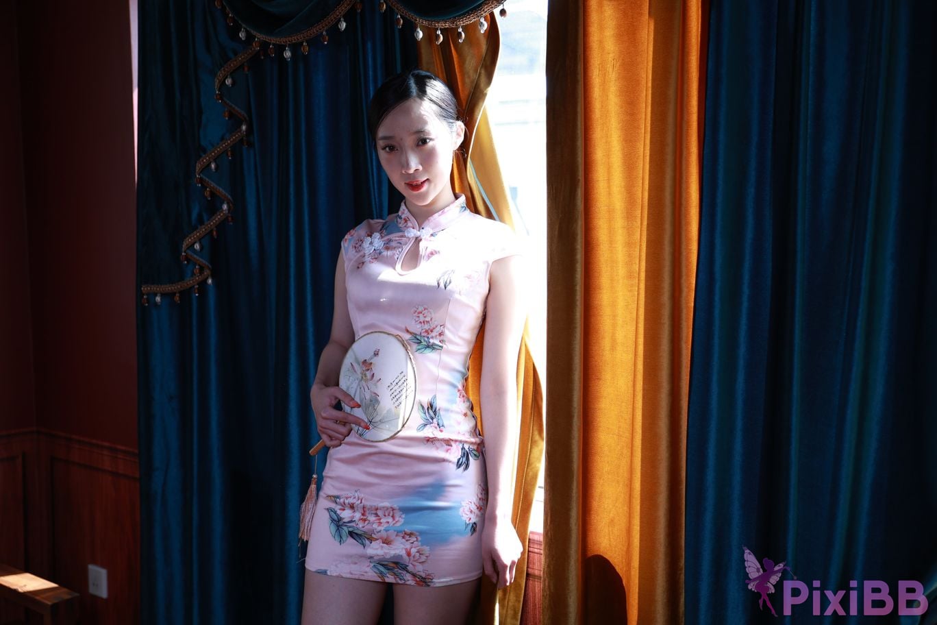 Private Photoshoot Zhang Xin Ladyly temperament cheongsam royal sister Full scale room shooting collection PixiBB.COM 623.JPG