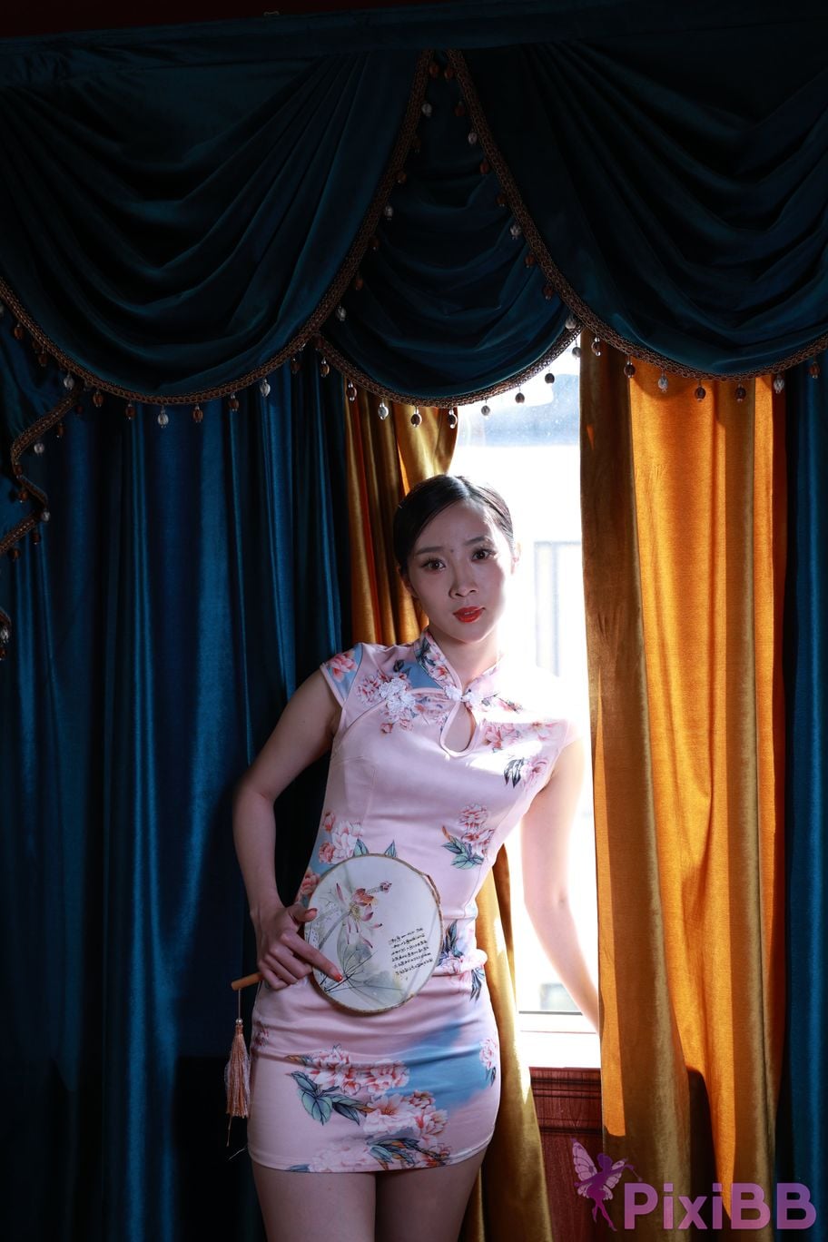 Private Photoshoot Zhang Xin Ladyly temperament cheongsam royal sister Full scale room shooting collection PixiBB.COM 636.JPG