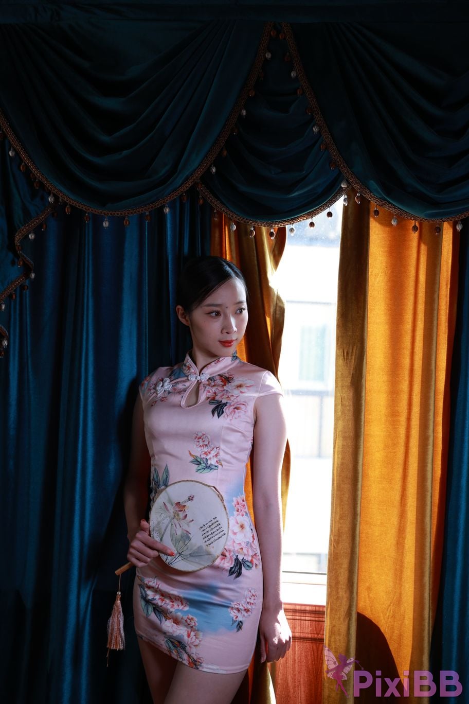 Private Photoshoot Zhang Xin Ladyly temperament cheongsam royal sister Full scale room shooting collection PixiBB.COM 642.JPG