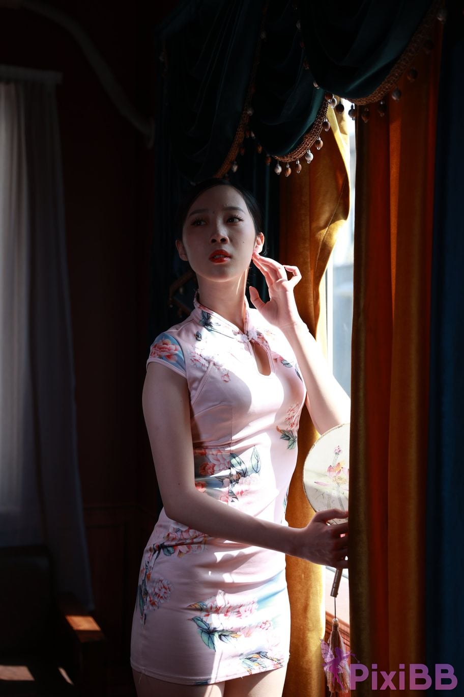 Private Photoshoot Zhang Xin Ladyly temperament cheongsam royal sister Full scale room shooting collection PixiBB.COM 653.JPG