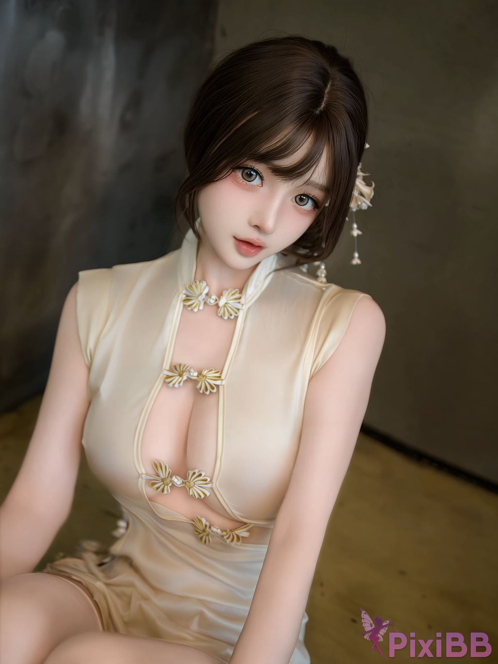 Cosplayer milk shop Douyin paid photo collection PixiBB.COM 019