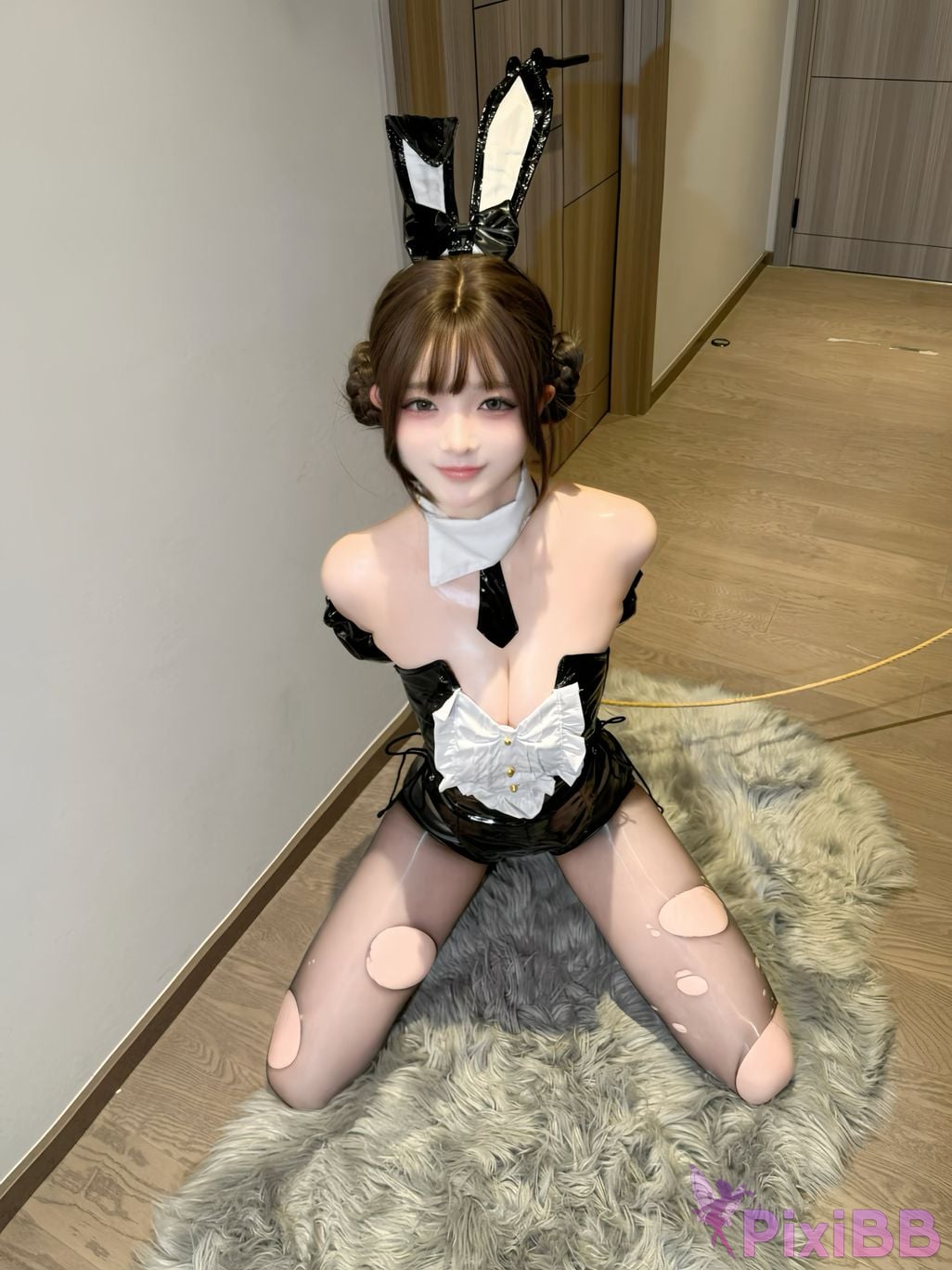 Cosplayer milk shop Douyin paid photo collection PixiBB.COM 054