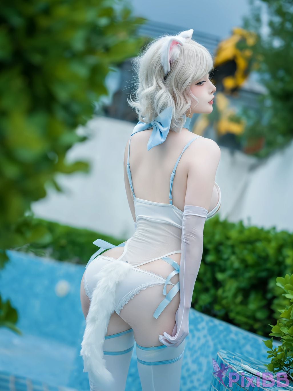 Cosplayer milk shop Douyin paid photo collection PixiBB.COM 092