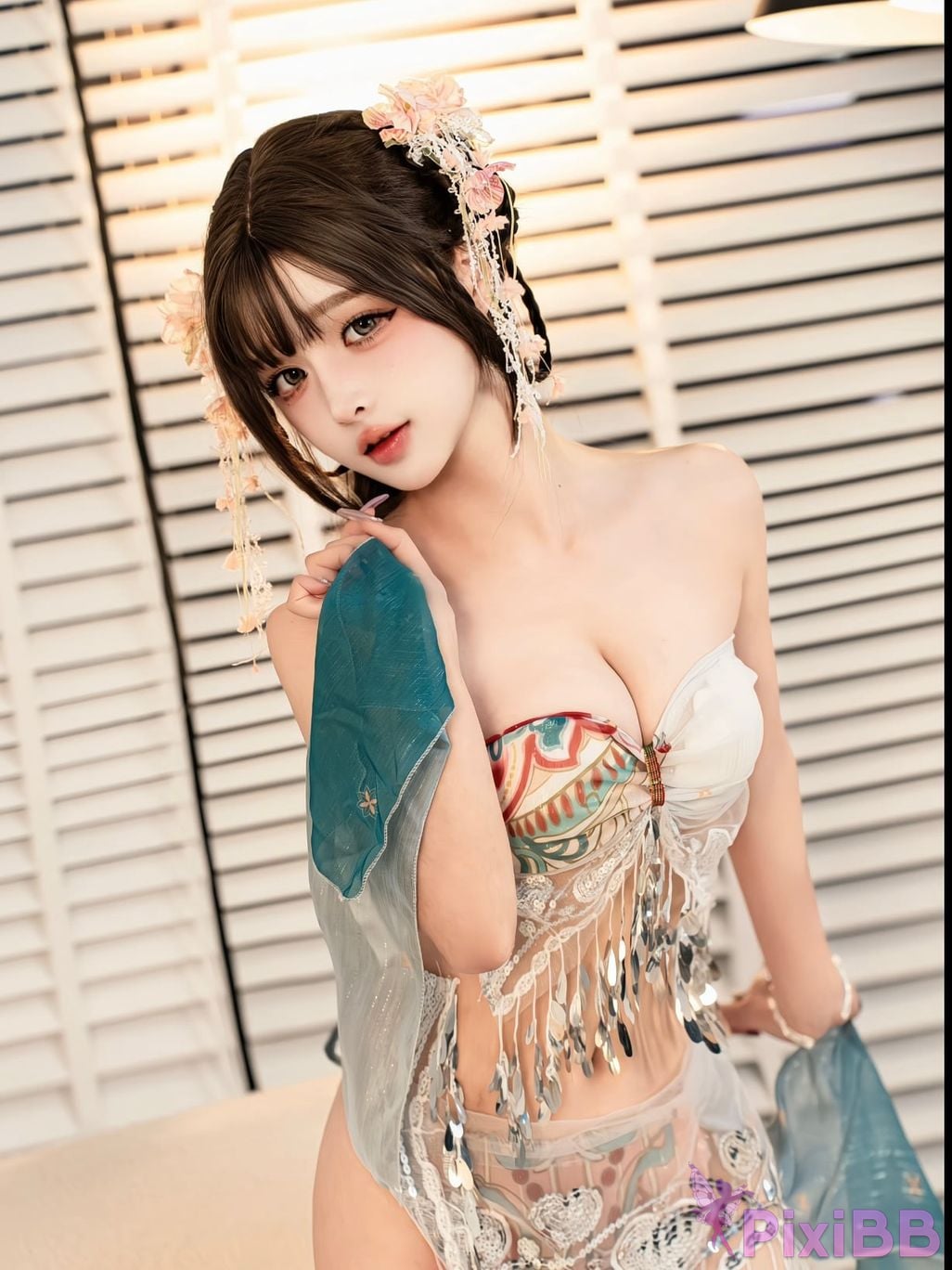 Cosplayer milk shop Douyin paid photo collection PixiBB.COM 125