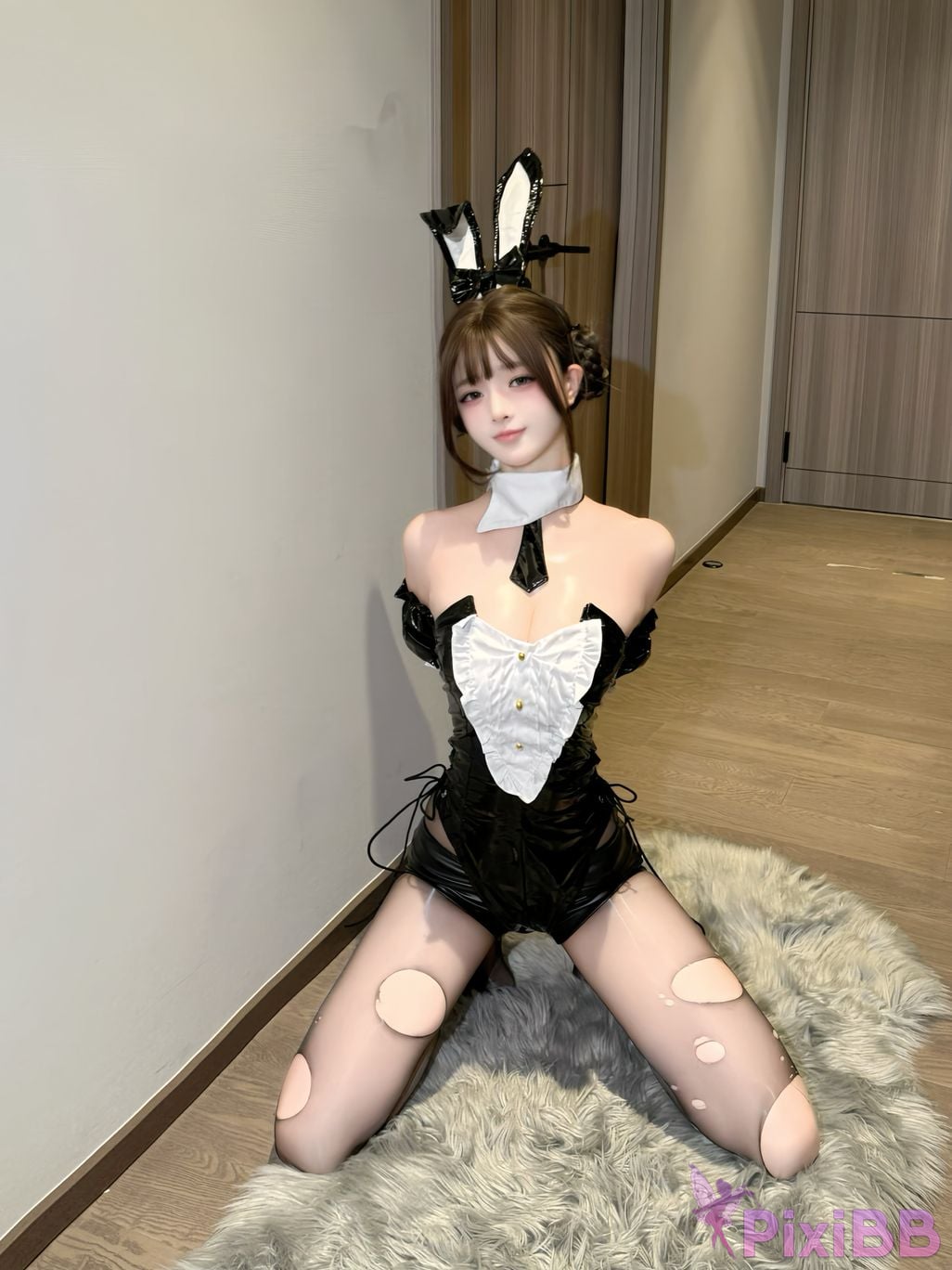 Cosplayer milk shop Douyin paid photo collection PixiBB.COM 223