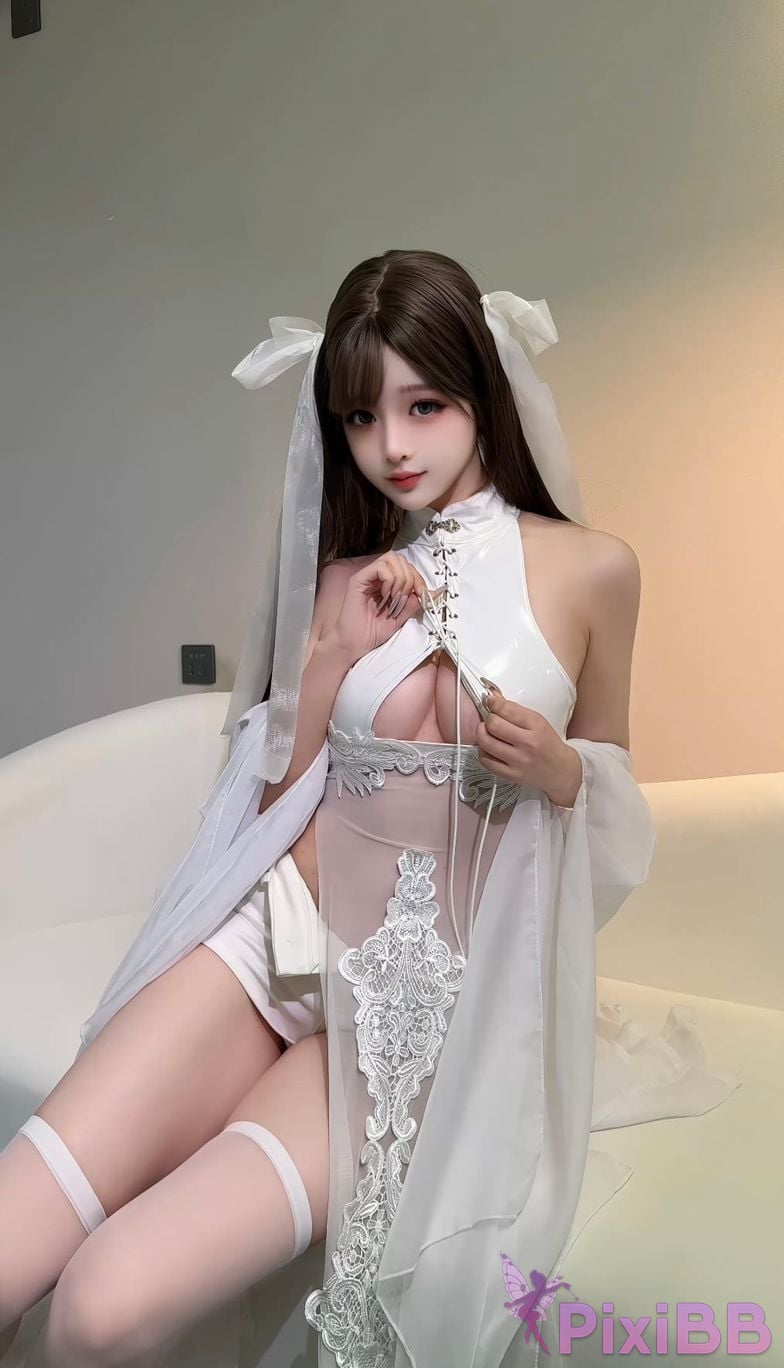 Cosplayer milk shop Douyin paid photo collection PixiBB.COM 224