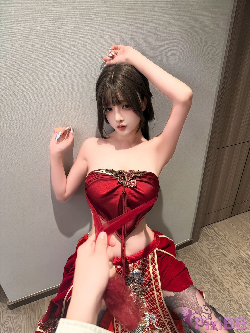 Cosplayer milk shop Douyin paid photo collection PixiBB.COM 269