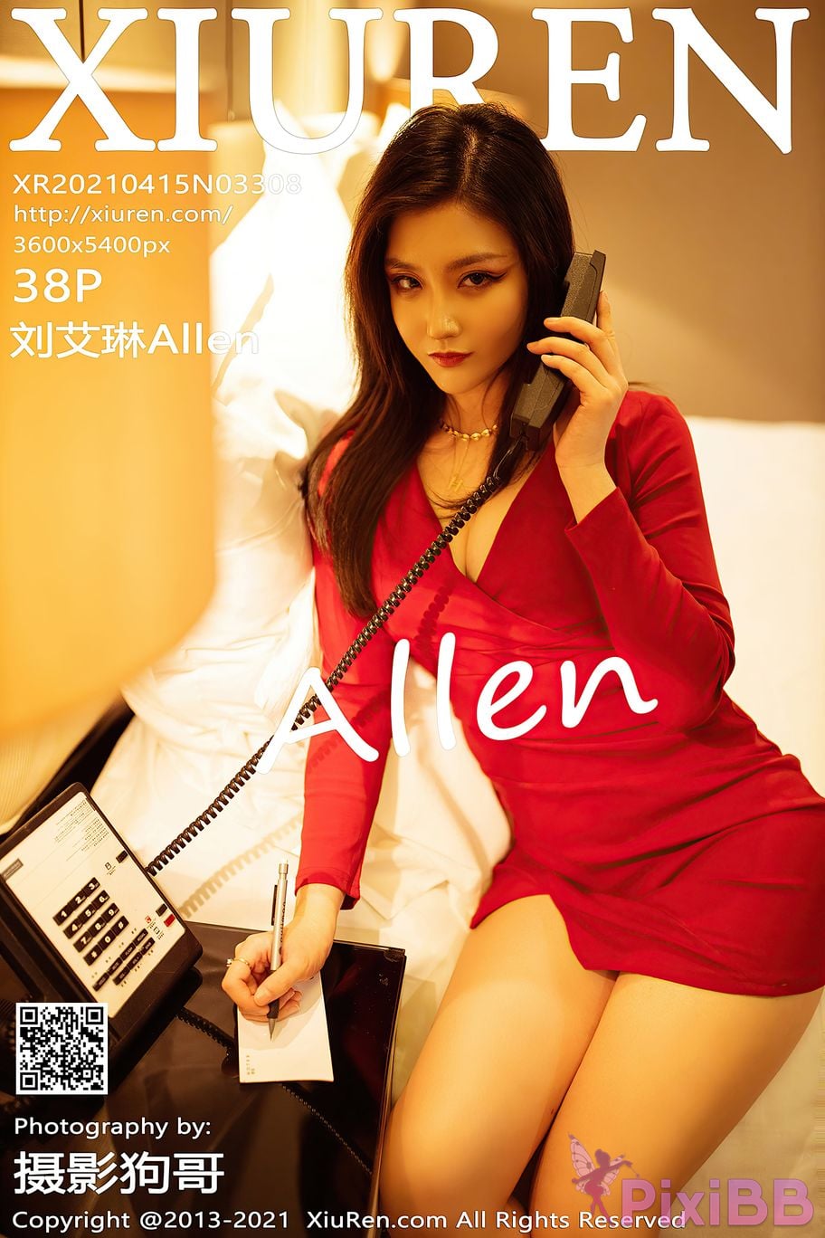 XIUREN No.3308 Allen PixiBB.COM 039
