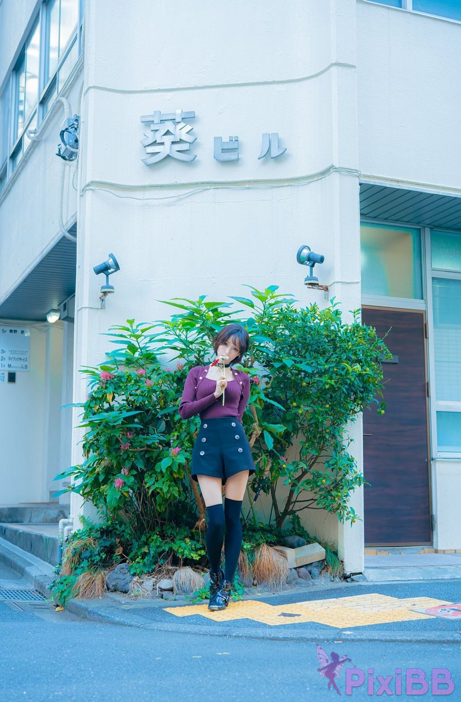 Cosplayer Ely eee ElyEE child Reze Pilgrimage Lei Jie Sheng Di Xun Li PixiBB.COM 030