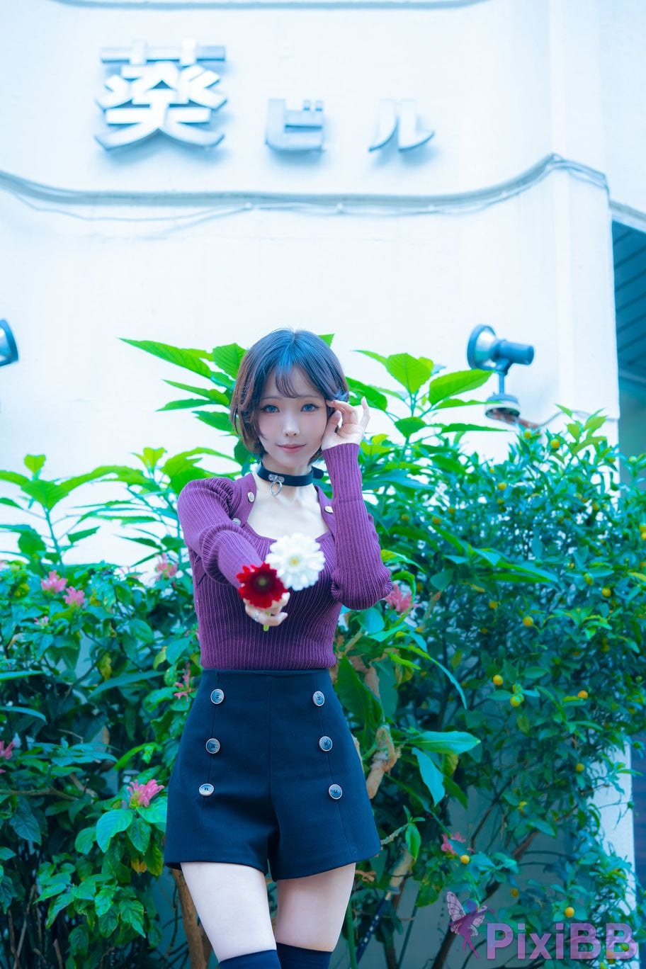 Cosplayer Ely eee ElyEE child Reze Pilgrimage Lei Jie Sheng Di Xun Li PixiBB.COM 040