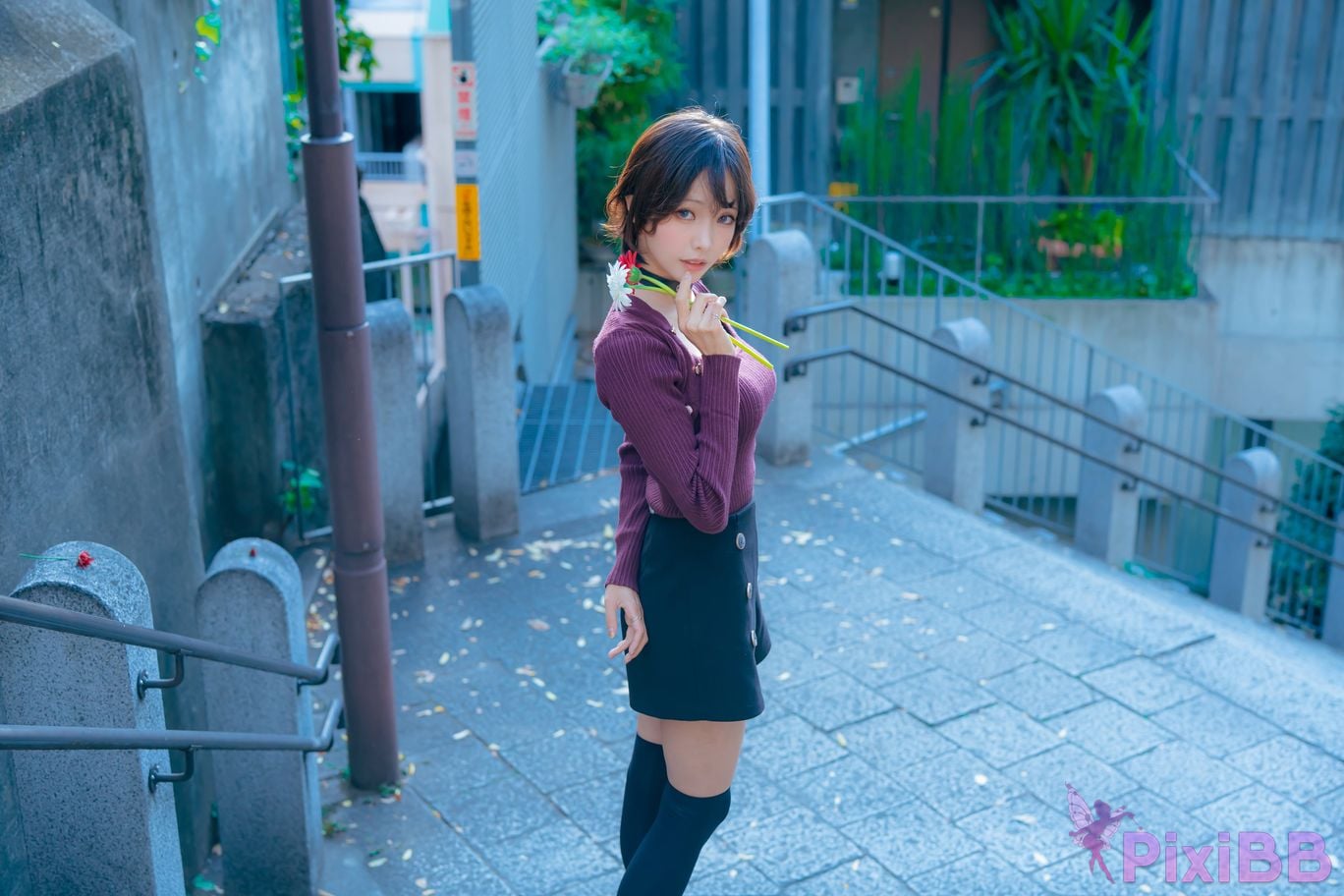 Cosplayer Ely eee ElyEE child Reze Pilgrimage Lei Jie Sheng Di Xun Li PixiBB.COM 052