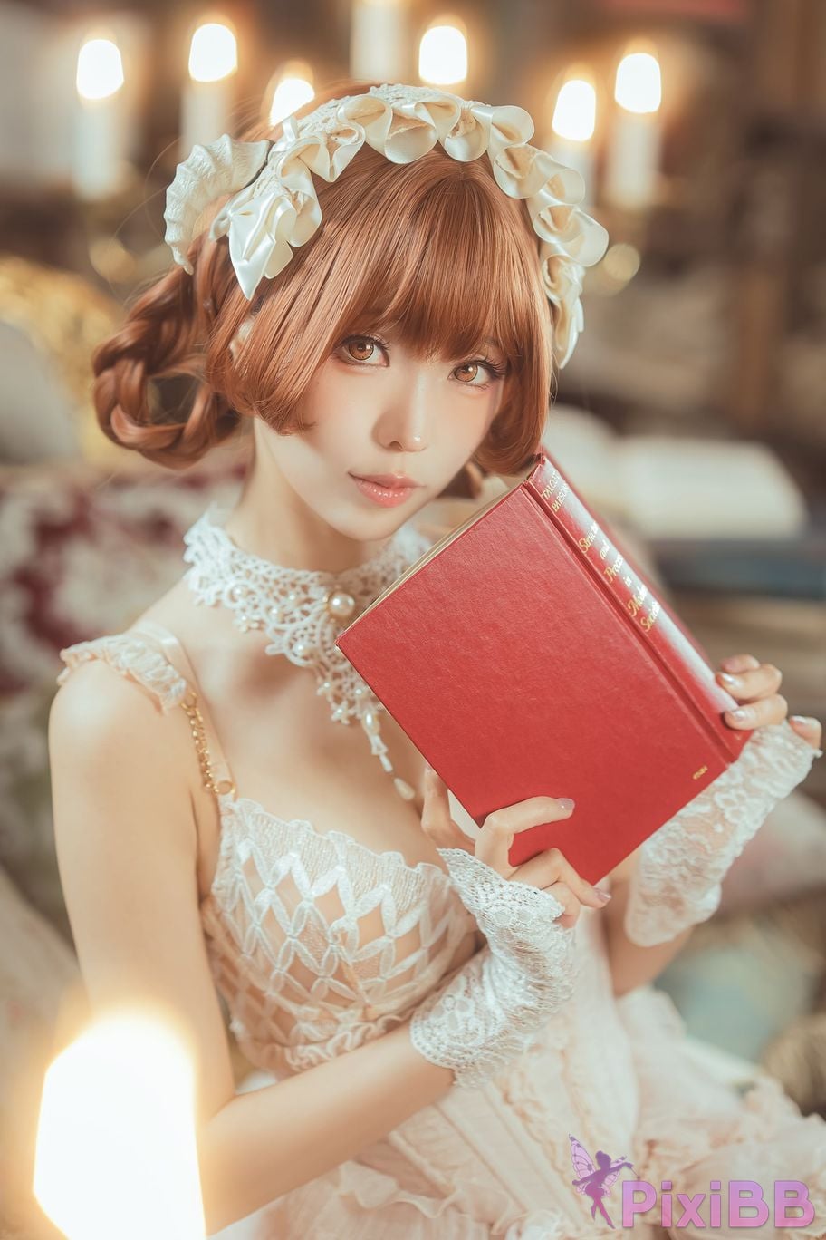 Cosplayer Ely eee ElyEE child Book Witch Shu Ben Mo Nu PixiBB.COM 004
