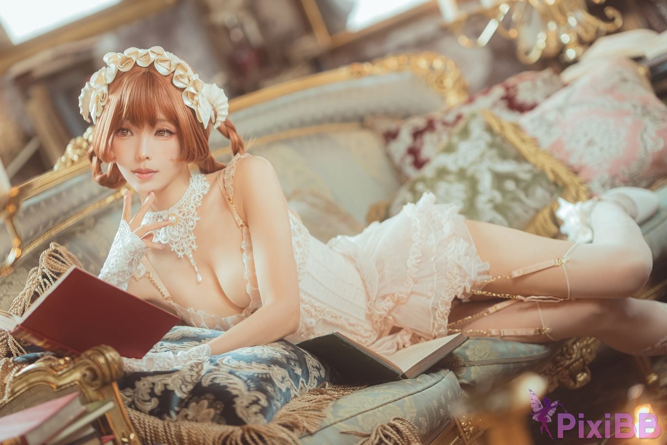 Cosplayer Ely eee ElyEE child Book Witch Shu Ben Mo Nu PixiBB.COM 007