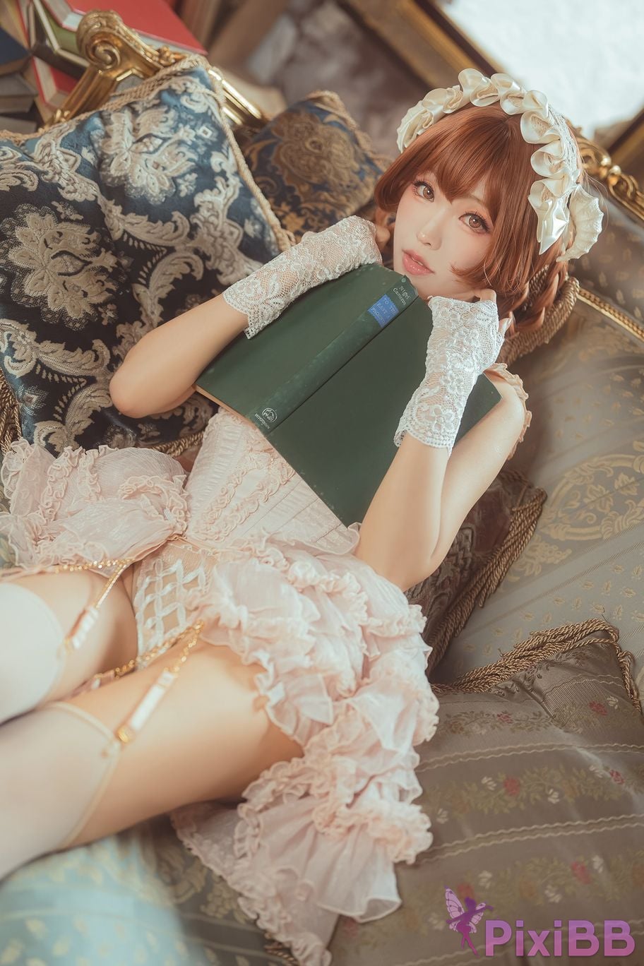 Cosplayer Ely eee ElyEE child Book Witch Shu Ben Mo Nu PixiBB.COM 011