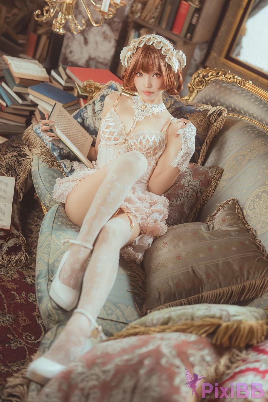 Cosplayer Ely eee ElyEE child Book Witch Shu Ben Mo Nu PixiBB.COM 012