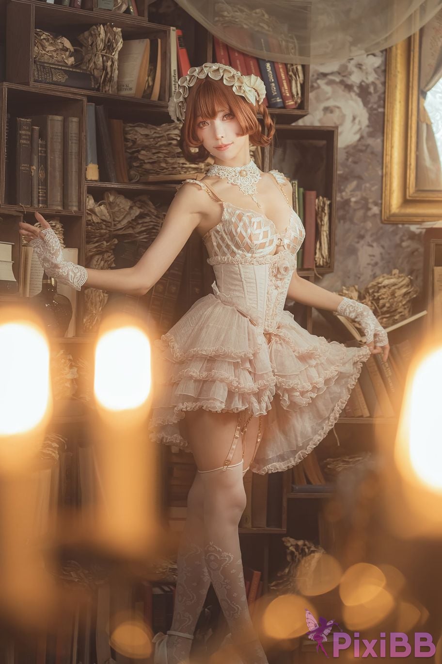Cosplayer Ely eee ElyEE child Book Witch Shu Ben Mo Nu PixiBB.COM 020
