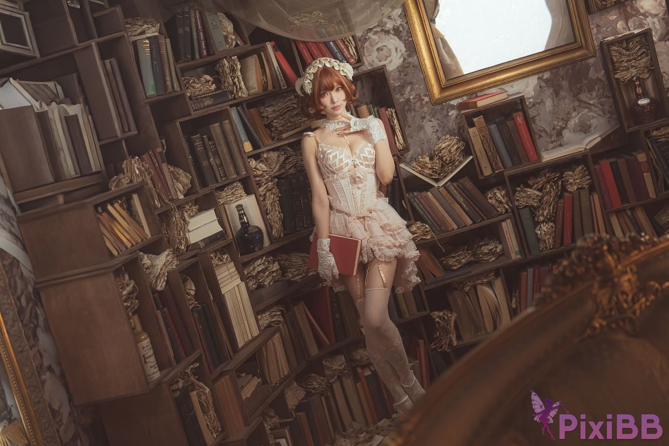 Cosplayer Ely eee ElyEE child Book Witch Shu Ben Mo Nu PixiBB.COM 024